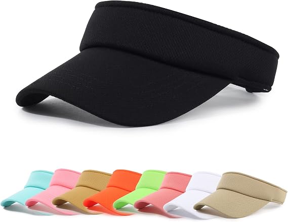 Sun Visor Hat Adjustable Outdoor Sports Cap for Men Women Adults