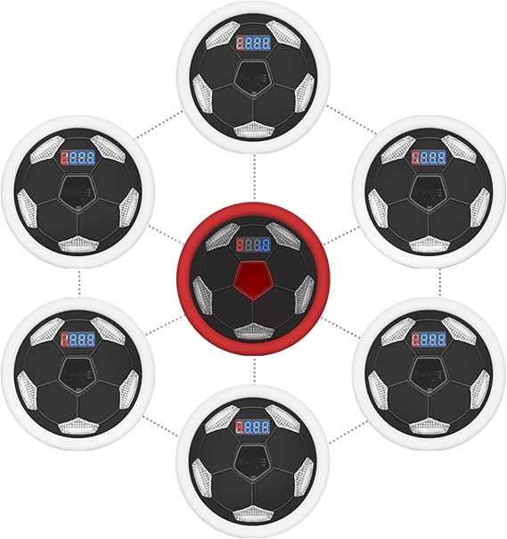 Reaction Training Lights, 6+1 Improving Reflex LED Lights, Reflection Speed, Agility, Brain Cognitive Training, Exercise for Leisure,Gym, Sports
