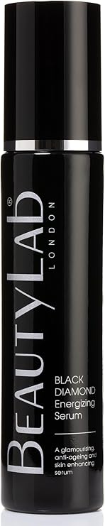 Beauty Lab | Black Diamond Energizing Serum | Luxurious Diamonds to Improve Skin’s Ability to Reflect Light & Add Glamourous Illumination | Vegan-Friendly | 50ml
