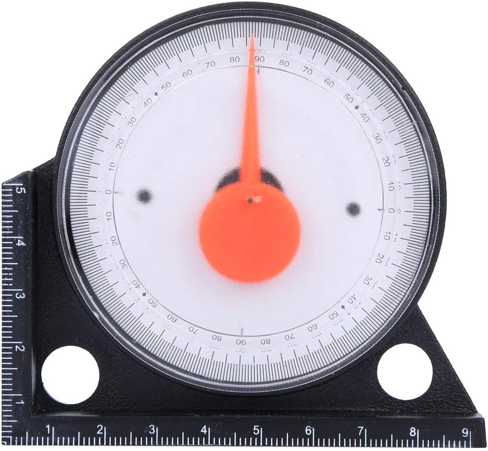 Slope Level Meter, Multifunctional Slope Inclinometer Angle Finder Level Meter Measuring Tool for Adjust The Level of Woodworking Measuring Tools and Factory Machinery and Equipment