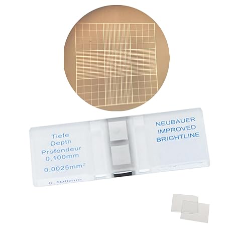 Cell Counting Chamber Neubauer Improved Hemocytometer for Counting Cells
