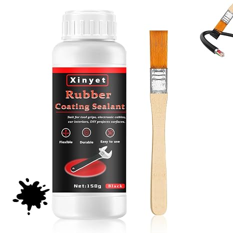 150ml Tool Dip Rubber Coating, Rubber Dip for Tools, Black