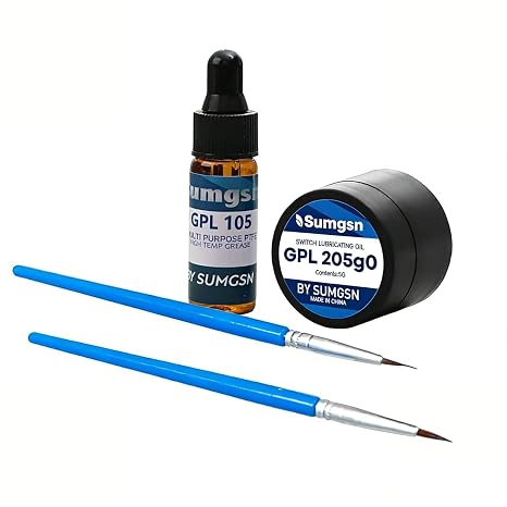 Keyboard Lube GPL 205g0 and 105 Switch Lube Grease for Mechanical Keyboard