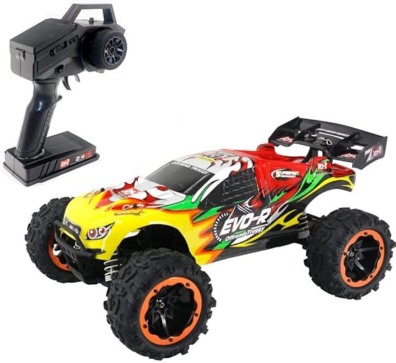 Large Brushless High Speed RC Cars for Adults, 1:8 RC Trucks 50 KM/H, All Terrain Offroad Monster Truck Waterproof Hydraulic Shock Absorption RC Vehicle