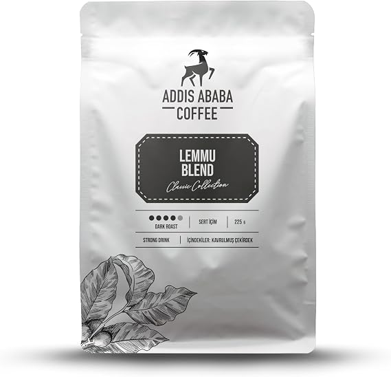 Addis Ababa Coffee - Lemmu Blend Kahve 225 Gr. (Filtre Kahve)