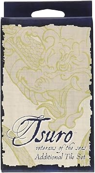 Tsuro of The Seas Path-Building Strategy Board Game with Sea Monsters | Tile-Laying Adventure for 28 Players Ages 8+ | 3045 Minute Gameplay Veterans of The Seas Expansion