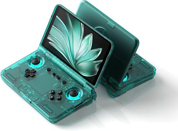 Pocket Flip 2 SD865 5.5-Inch Retro Handheld Android Game Console, Gifts and Toys for Adults (128G/Blue)