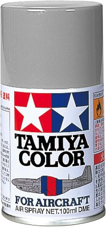 Tamiya Aircraft Spray Paint AS-12 Bare Metal Silver 100ml TAM86512 Lacquer Primers & Paints