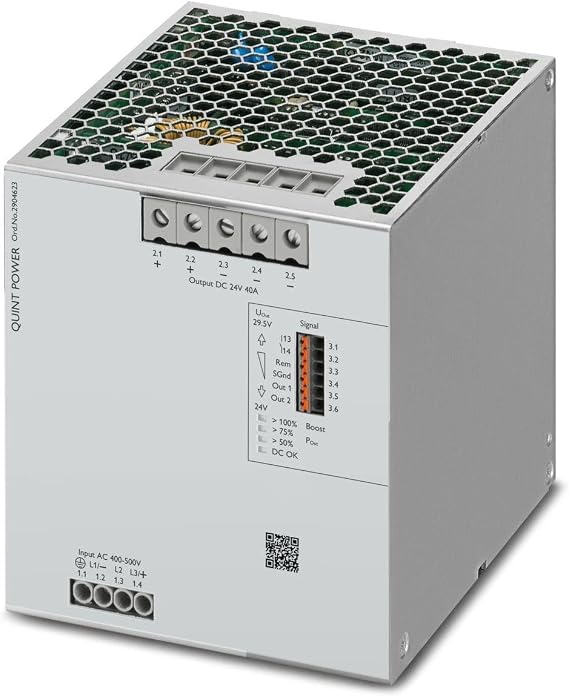 2904623 QUINT4-PS/3AC/24DC/40 - Power Supply Unit, 1PCS