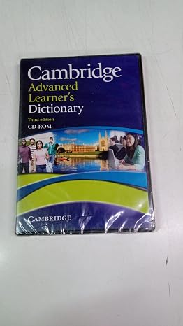 Cambridge Advanced Learner's Dictionary
