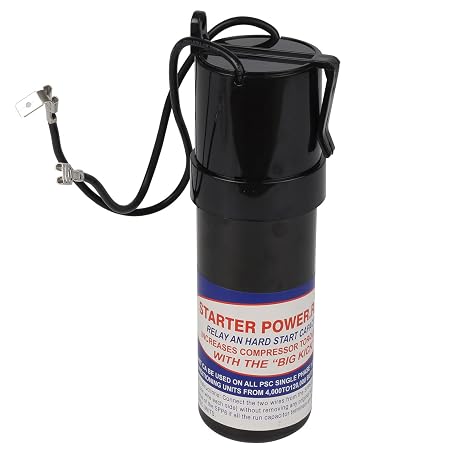 SPP6 Relay/Capacitor Hard Start Kit with 500% Increase Starting Torque for Air Conditioner - Compatible with HVAC Compressor Replaces SPP6, TJ90HS6,AP4502872,35702, DST-6, ERPP6, HS6, HS650