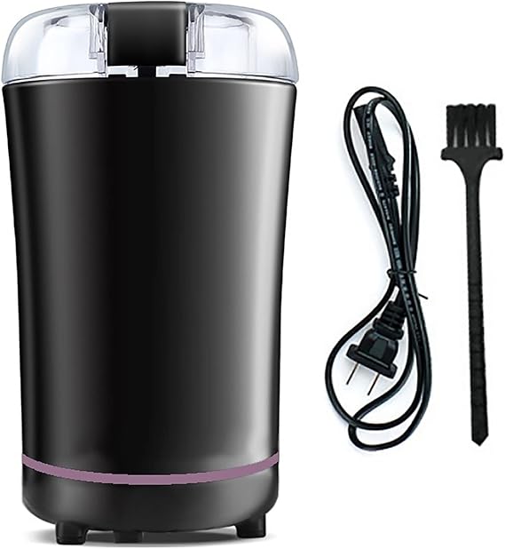 Electric Pill Cutter Fine Powder By Pill Mill Portable Pill Crusher for Medicine, Pill Grinder for Pets with Stainless Steel Blades(Black)