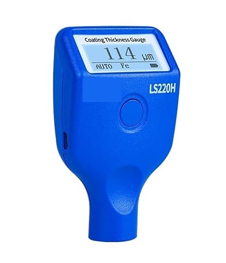 Thickness Gauge, Coating Thickness Gauge Professional Galvanized Coating Thickness Tester Digital High Precision Industrial Fe NFe LS220H