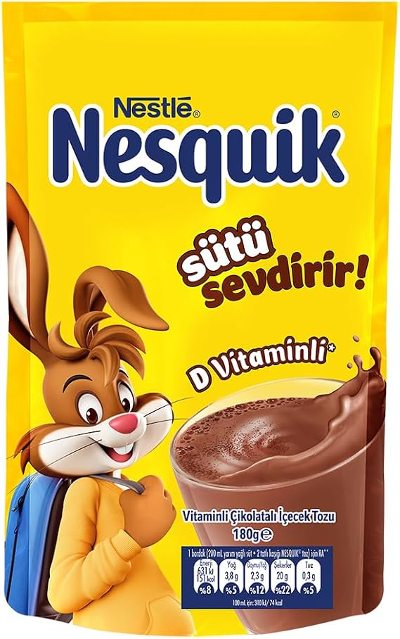 Nesquik Chocolate Drink Powder 180 Gr