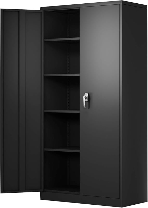 Metal Garage Storage Cabinet with 3 Large Drawers, Rolling Drawer Storage Tool Cabinets on Wheels with Workbench, Tool Chest for Garage, Warehouse,