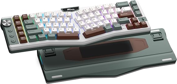 RK ROYAL KLUDGE A72 Alice Ergonomic Wireless Mechanical Keyboard,Split Ergo