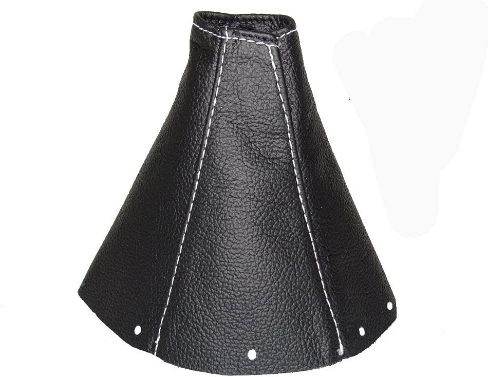Gear Gaiter Compatible with Toyota Supra MK4 Leather Various Stitching Colour Available (White Stitch)