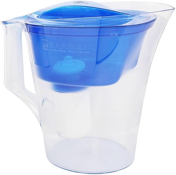 New Wave Enviro Barrier Water Filter Pitcher Grand Blue - 1 Set