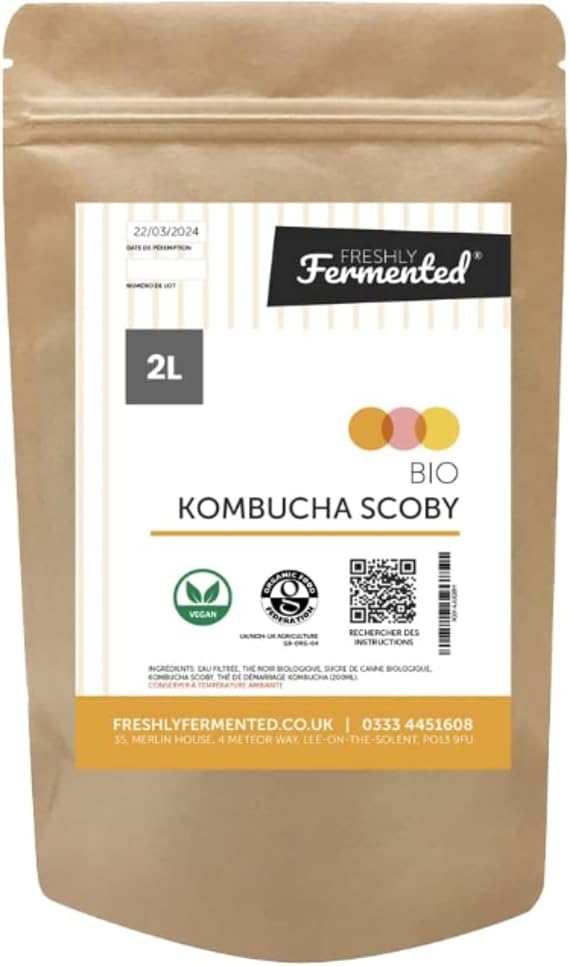 Organic Kombucha Scoby 2 Litre