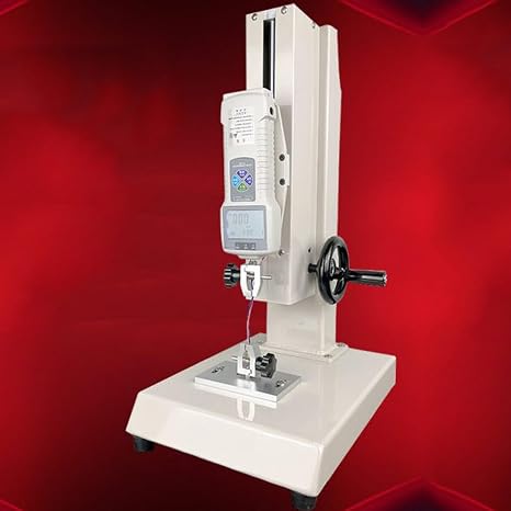 Manual Horizontal Digital Push-Pull Meter, Digital Pull Force Tester, 0-1000N High Precision Digital Force Gauge Push Pull Gauge Tester, Equipment W/Fixture High Precision