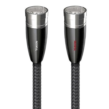 AudioQuest Yukon Male XLR to Female XLR Cable - 4.92 ft. (1.5m) - 2-Pack