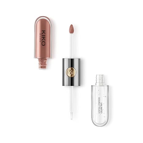 KIKO Milano Unlimited Double Touch 103 Liquid Lipstick with Long Hold (12 hours) with 2 Step Application Radiant Finish