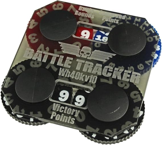 LITKO Battle Tracker | Compatible with Warhammer 40K 10th | Grey