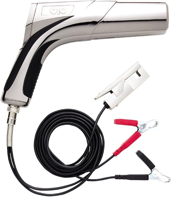 OTC 3365 Professional Advance Timing Light - Adjust Base/Advance Timing - All Metal Inductive Pickup, Reflected Super Bright Xenon Flash, Removable Leads, One Touch Control, Storage Case, and More