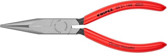 KNIPEX Long Nose Pliers-Half Round Tips