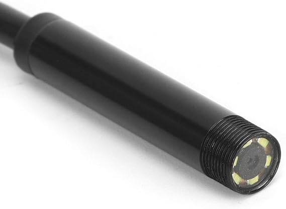 Endoscope Camera with Light, Mini USB Snake Borescope Camera, 6 Adjustable LED Lights, Micro USB and Type C, for Android Phone and Computer