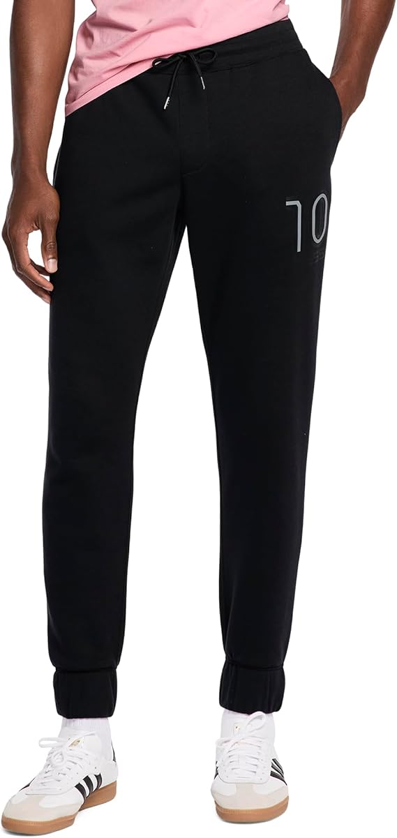 Messi Men's Lifestyle Fleece 10 Pant, Sweatpants with Drawstring, Comfortable Fit