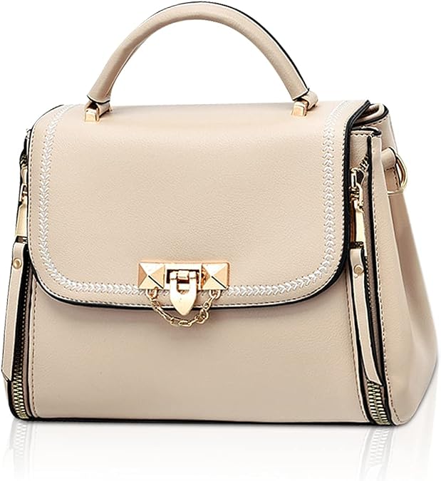 NICOLE & DORIS Small Handbags for Women Crossbody Bag Ladies Shoulder Bags PU Leather Top Handle Bags