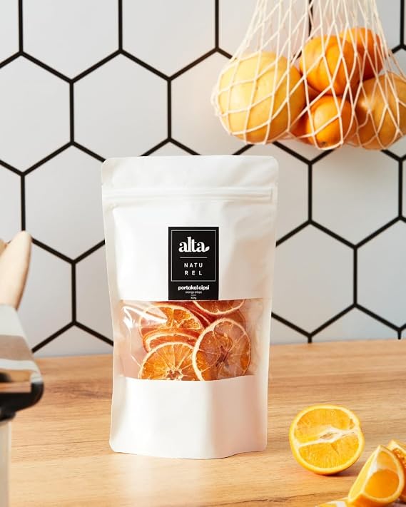 Orange Chips (100gr) 100% Natural Domestic Production Alta Natural