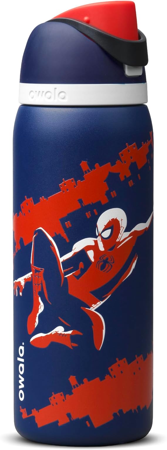 Owala Marvel FreeSip Stainless Steel Water Bottle 32 oz Swing of Things