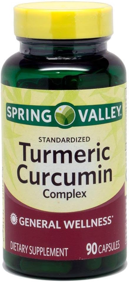 Spring Valley - Turmeric Curcumin Complex, 90 Capsules
