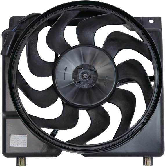 TYC 620560 Cooling Fan Assembly Compatible with 1997-2001 Jeep Cherokee