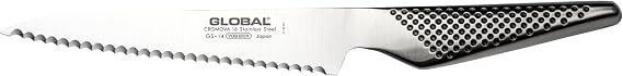 Global 6" Serrated Utility Scallop Knife