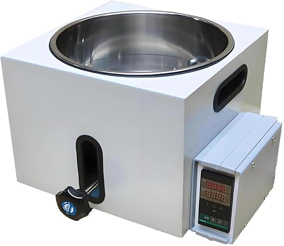 Lab Water Bath,Lift Type Digital Heating Devices,Constant Temperature Oil and Water Bath, LED Display,Stainless Steel Liner, PID Intelligent Temperature Control,for Experiment, Chemistry,1.2KW