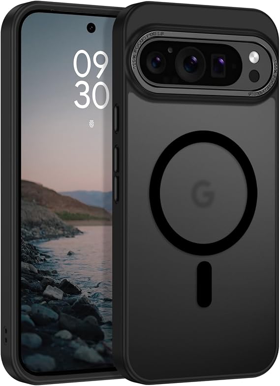 BENTOBEN Magnetic for Google Pixel 10 Pro Case Slim,Black