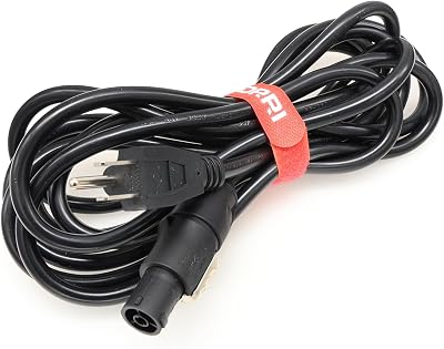 DRRI Neutrik AC Power Cable for Aputure Light Storm LS C120DII LS C300xLS C300dIINova P300cNova P600cLS 600C ProLS 600C Pro IILS 600D ProLS 600X ProLS 600D