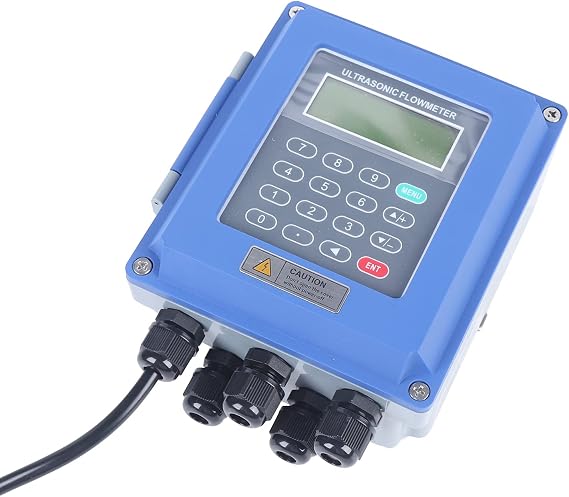 TUF-2000B Ultrasonic Flow Meter Wall-Mount Liquid Flowmeter TS-2 TM-1 Transducer for Pipe Diameter DN50 to 700mm
