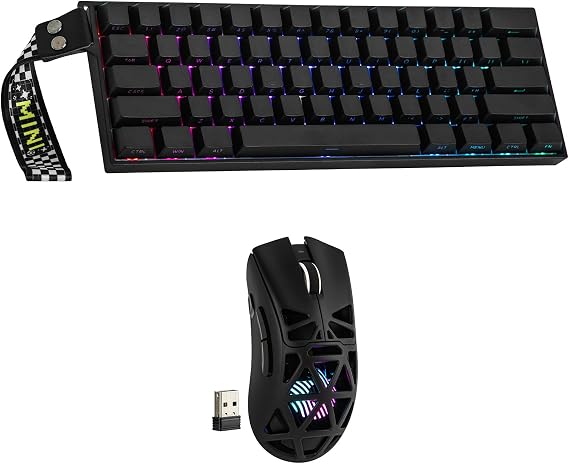 MechLands Aula Mini60 HE PRO Hall Effect Keyboard with SC620 Gaming Mouse