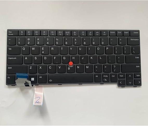 Laptop Replacement Keyboard US for Lenovo Thinkpad L14 Gen 3 T14 Gen 3 P14s Gen 3 TrackPoint,Backlit Black