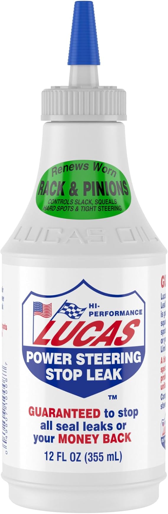 Lucas Oil 12 Oz. Power Steering Leak-Stopper Fluid - 1 Each