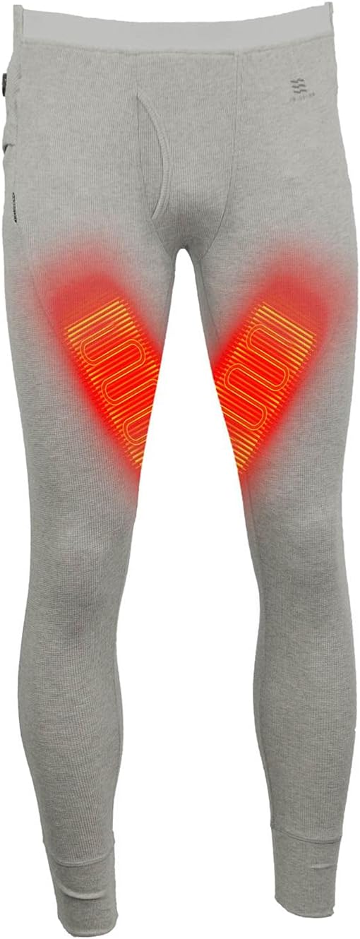 Fieldsheer Mobile Warming Men Thermick Heated Baselayer Pant Flexible, Multi-Zone Heated Base Layer