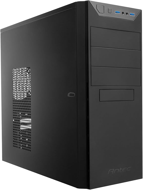 Antec VSK-4000B-U3/U2 ATX Computer Case - Black