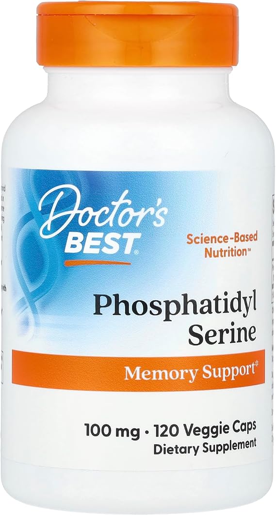 Best Phosphatidyl Serine, 100 mg, 120 Veggie Caps, Doctor Best