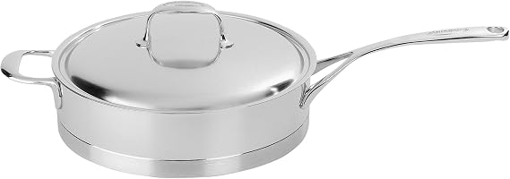 Demeyere Atlantis 2.6-Quart Saute Pan with Lid