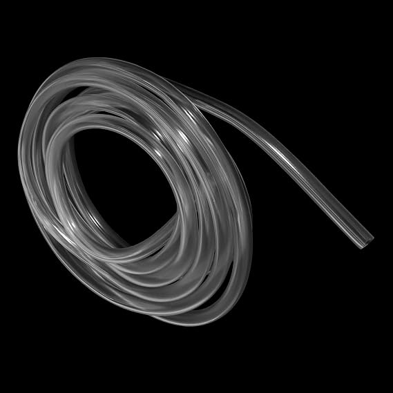 Plastic Flexible Tube Pipe,10mm ID x 13mm OD 1.5M Length Food Grade PVC Clear Vinyl Tube Hose for Transfer Water and air