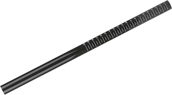 Carbon Fiber Seat Post, Lightweight Sturdy Easy Adjust Bike Seatpost 22.2x400mm Enhanced Performance Comfort for BMX Mountain Road Urban Commuters Long Distance